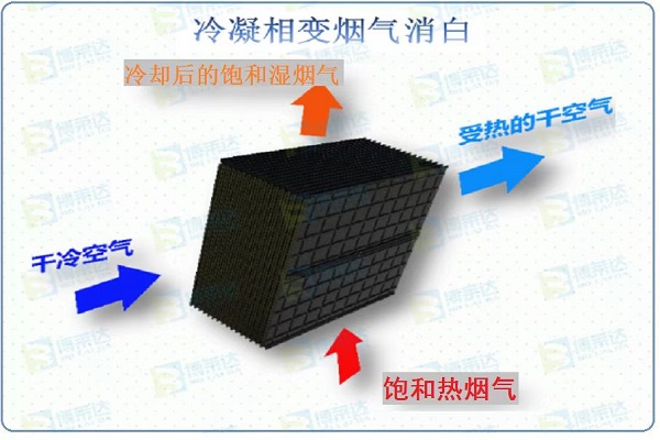 烟气脱白一种方法_冷凝相变烟气消白