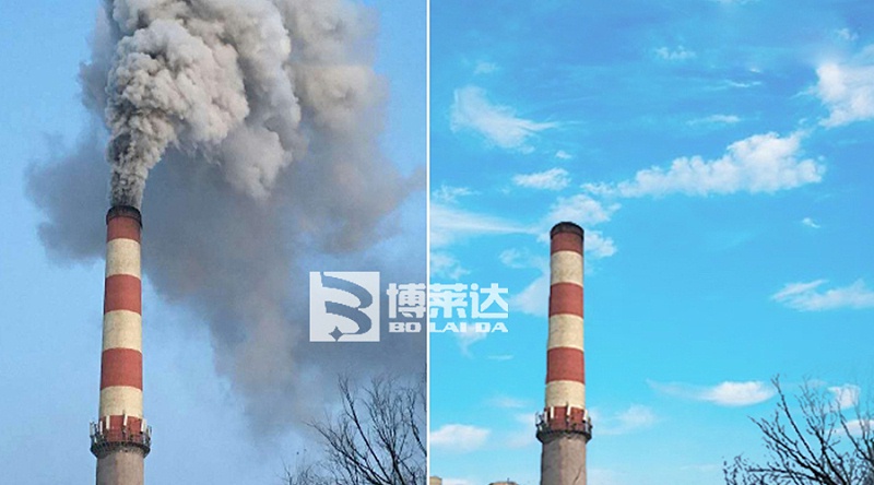 硅泥烘干烟囱白烟处理