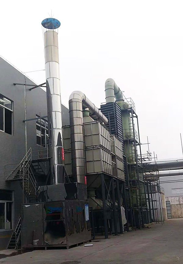 广东中达化工窑炉尾气治理项目案例-博莱达环境
