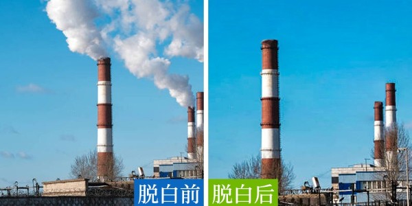 食品加工厂烟气消白